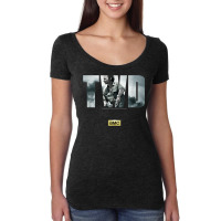 The Walking Dead Season 6 Women's Triblend Scoop T-shirt | Artistshot