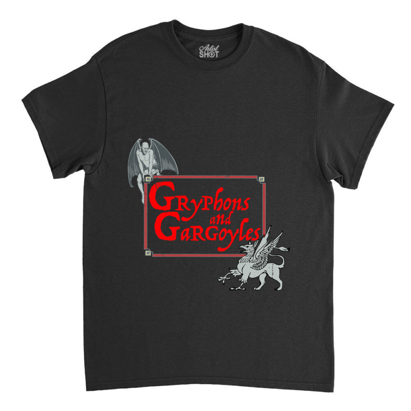 Gryphons And Gargoyles Classic T-shirt by cm-arts | Artistshot