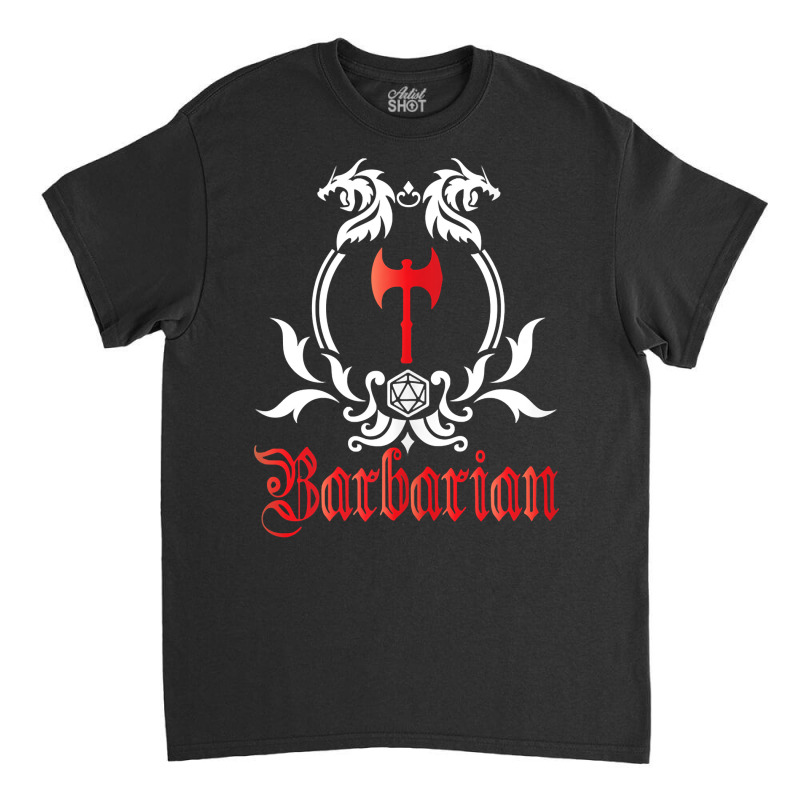 Barbarian Class Tank Top Classic T-shirt by cm-arts | Artistshot