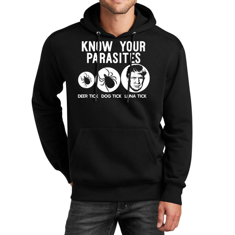 Know Your Parasites Antitrump Resist T  Funny Gift Unisex Hoodie by SandraMarianela | Artistshot