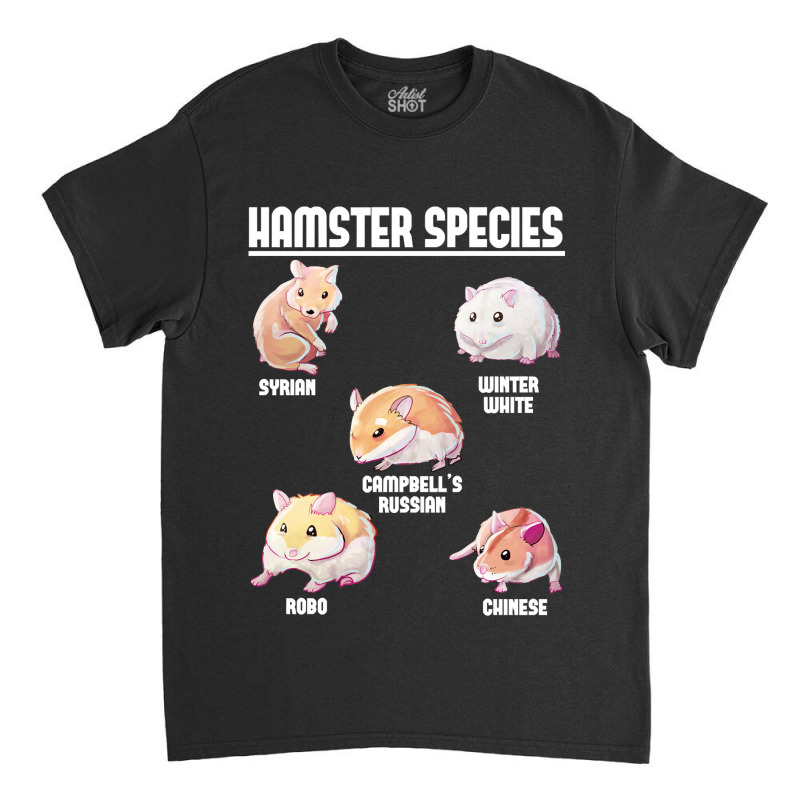 Hamster Guinea Pig Species172 Hamsters Classic T-shirt by cm-arts | Artistshot