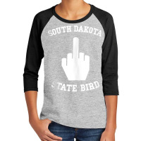 Funny South Dakota State Bird Flipping Off Tank Top Youth 3/4 Sleeve | Artistshot