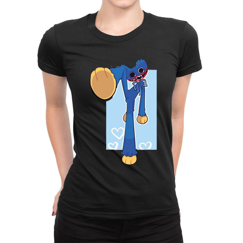 Huggy Wuggy Poppy Playtime Chapter 2 Ladies Fitted T-Shirt by MOSESWOODS | Artistshot