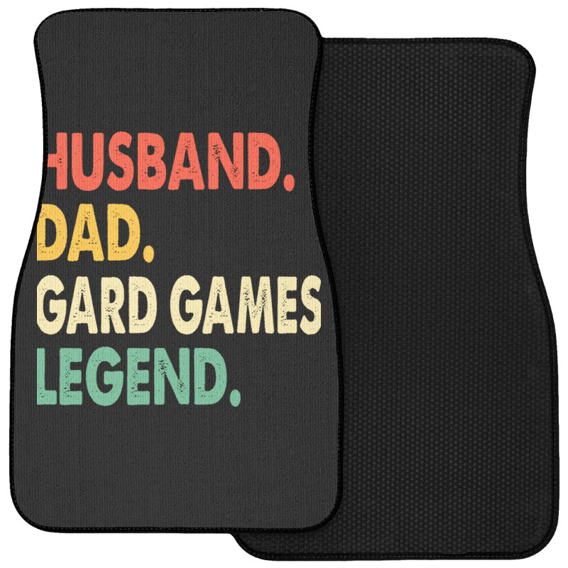 Husband Dad Gard Games Legend Front Car Mat | Artistshot