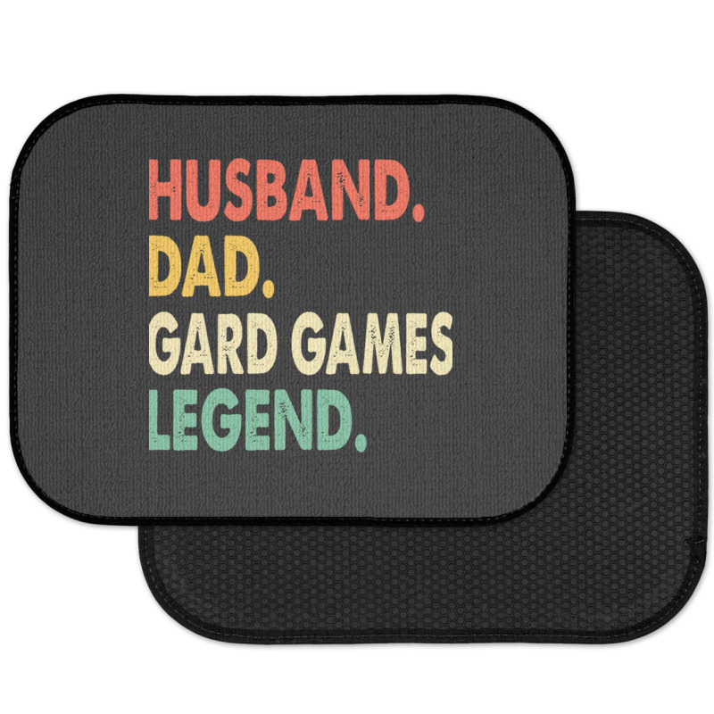 Husband Dad Gard Games Legend Rear Car Mat | Artistshot