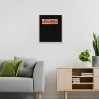 Millersville Pa Pennsylvania Funny City Home Root Gift Retro Metal Print Vertical | Artistshot