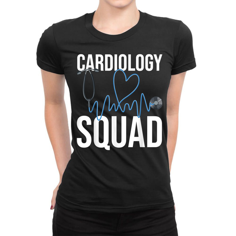 Cardiology Squad Cardiovascular Technologists Doctor Day T Shirt Ladies Fitted T-Shirt by cm-arts | Artistshot