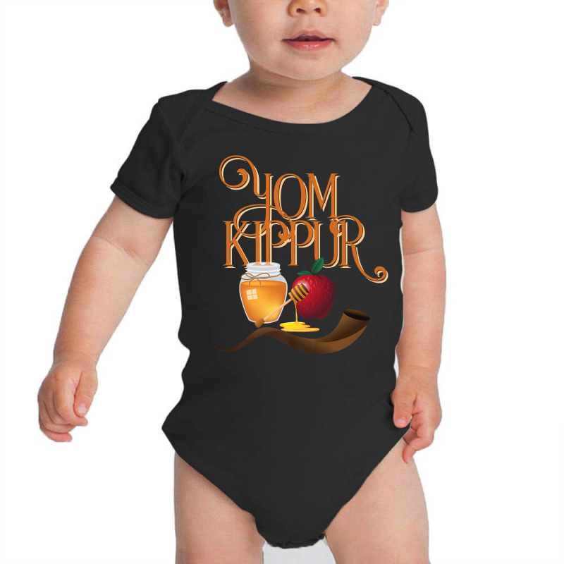 Happy Yom Kippur Jewish Day Of Atonement Premium T Shirt Baby Bodysuit by sarlesfo | Artistshot