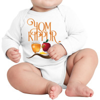 Happy Yom Kippur Jewish Day Of Atonement Premium T Shirt Long Sleeve Baby Bodysuit | Artistshot