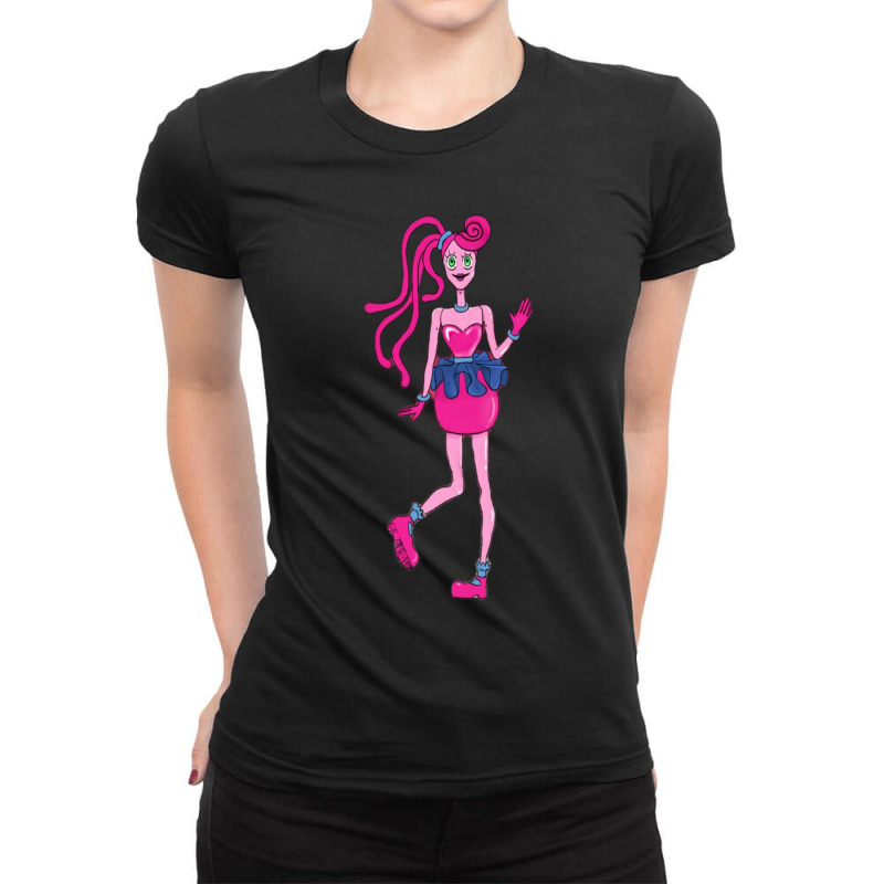 Mommy Long Legs Ladies Fitted T-Shirt by MOSESWOODS | Artistshot