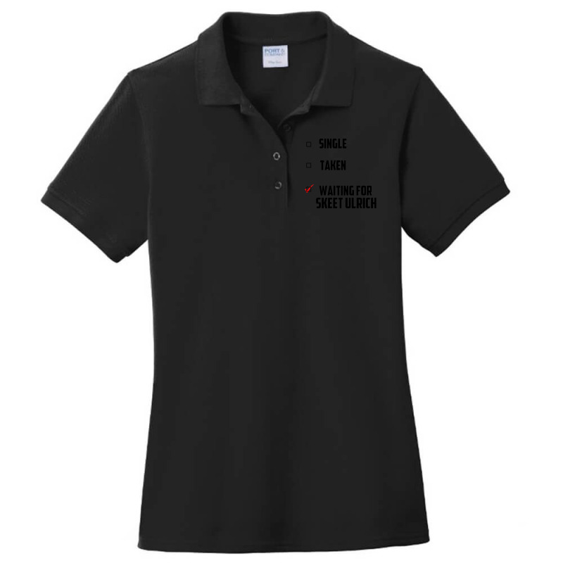 Waiting For Skeet Ulrich Ladies Polo Shirt by cm-arts | Artistshot