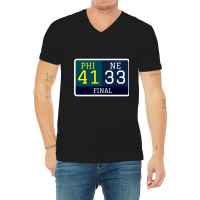 Final Score V-neck Tee | Artistshot