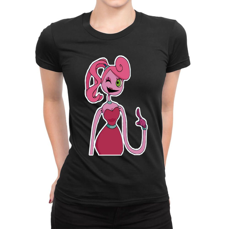 Mommy Long Legs Ladies Fitted T-Shirt by MOSESWOODS | Artistshot