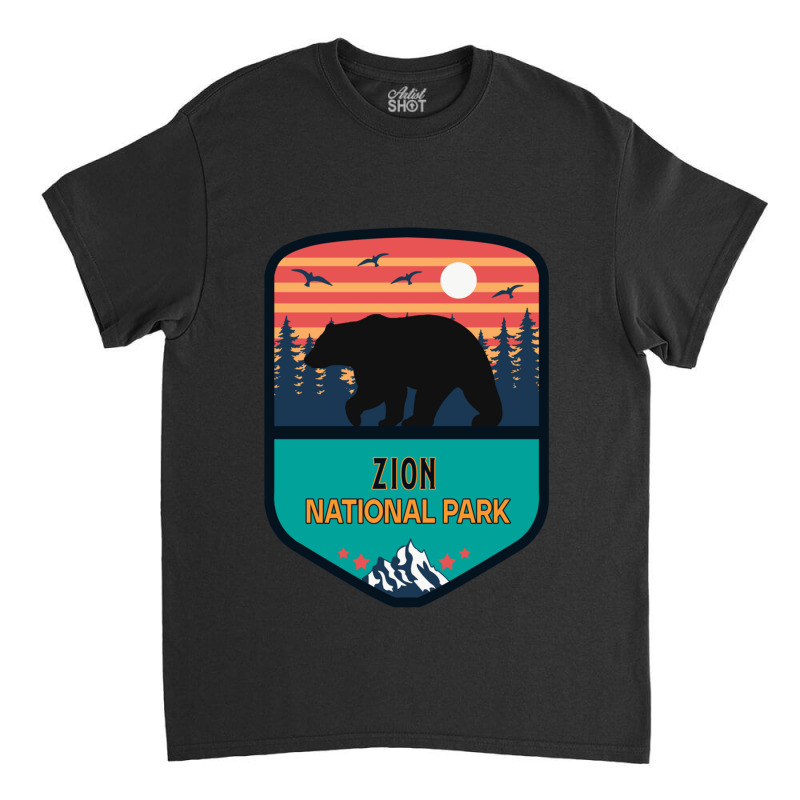 Zion National Park Classic T-shirt by cm-arts | Artistshot