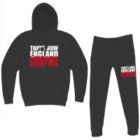 Thats How England Lionesses Became King - Distressed Hoodie & Jogger Set | Artistshot