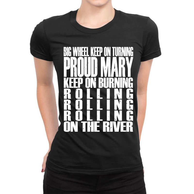 Proud Mary Ladies Fitted T-Shirt by cm-arts | Artistshot