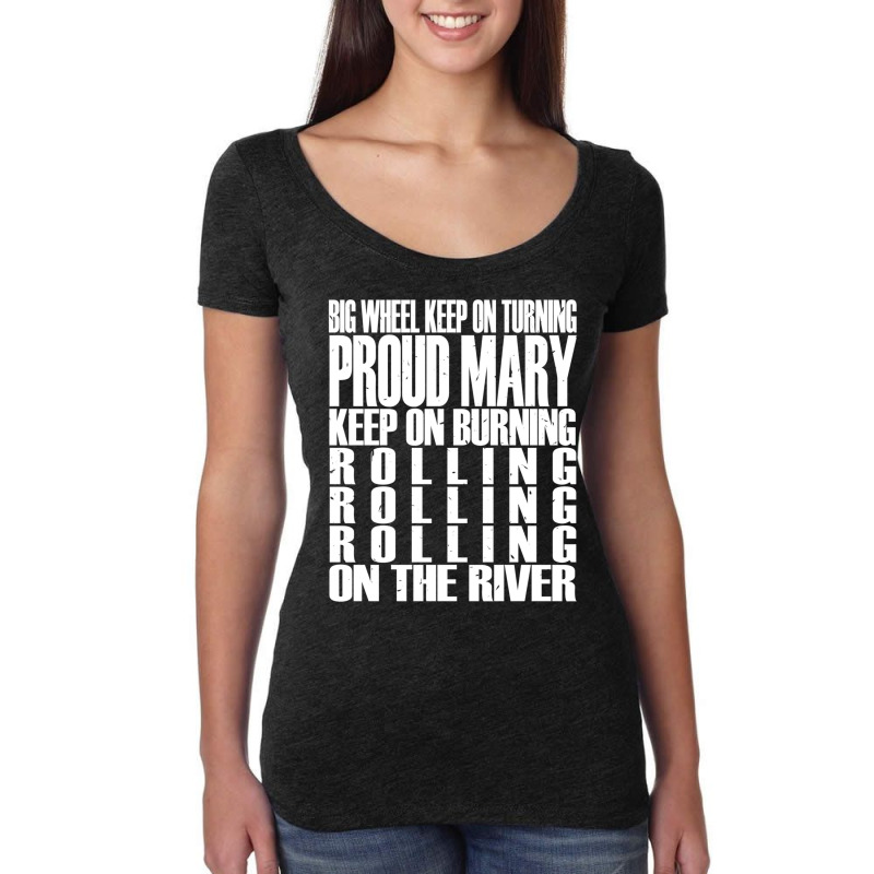 Proud Mary Women's Triblend Scoop T-shirt by cm-arts | Artistshot