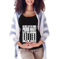 Proud Mary Maternity Scoop Neck T-shirt | Artistshot