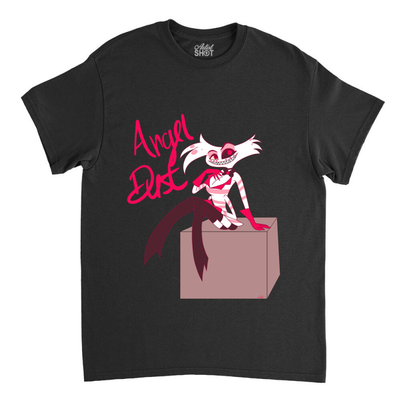 Angel Dust Hazbin Hotel Classic T-shirt by cm-arts | Artistshot