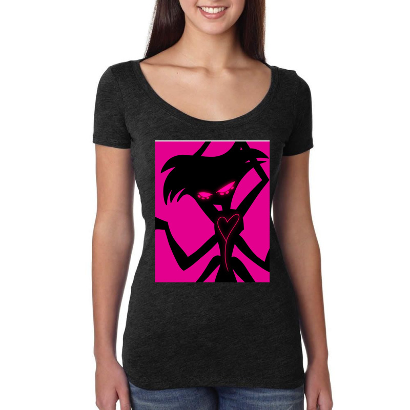 Angel Dust Neon Graphic Women's Triblend Scoop T-shirt by cm-arts | Artistshot