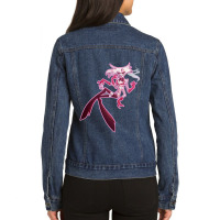 Angel Dust Wobackground Ladies Denim Jacket | Artistshot