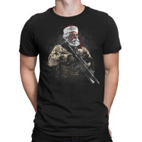 Soldier Santa T-shirt | Artistshot