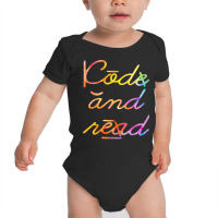 Code And Read Dyslexia Awareness T Shirt Baby Bodysuit | Artistshot