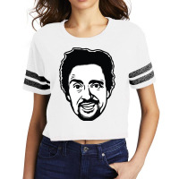 Richard Hammond Cartoon Design Scorecard Crop Tee | Artistshot