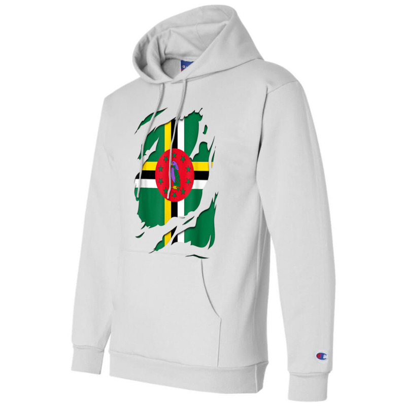 Dominica Flag Shirt T Shirt Champion Hoodie | Artistshot