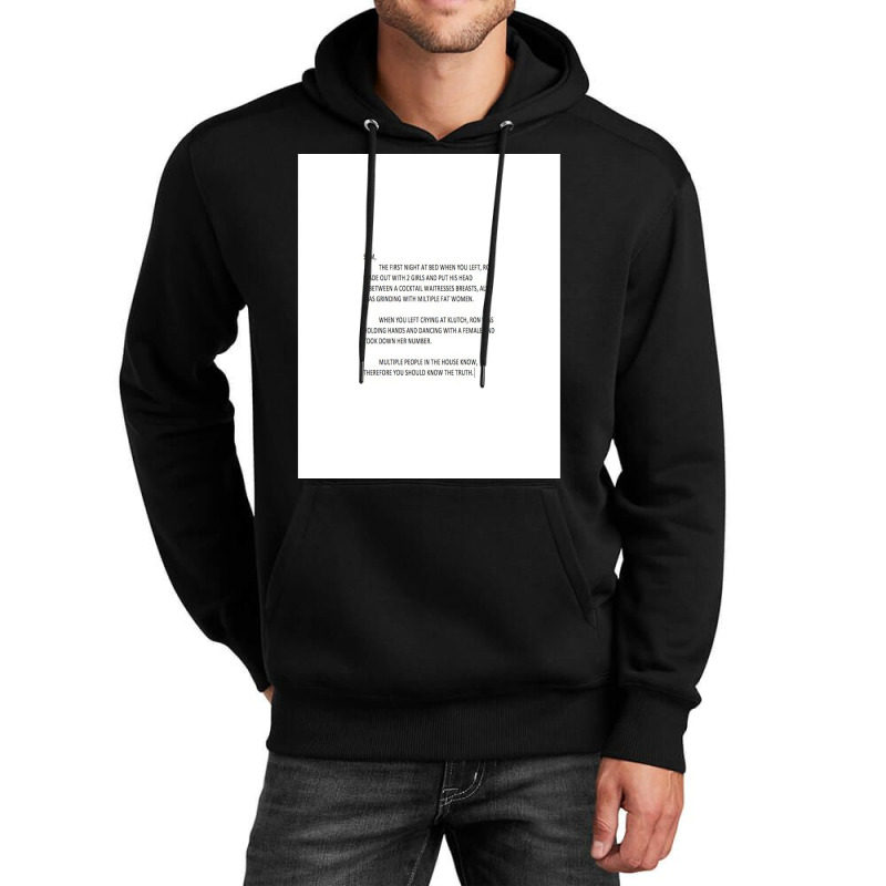 Letter To Sammi Jersey Shore Graphic Unisex Hoodie | Artistshot