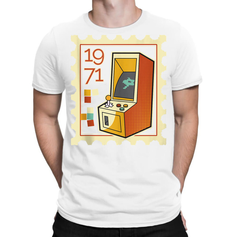 Postage Stamp With Computer Game Slot Machine 1971 Tank Top T-shirt | Artistshot