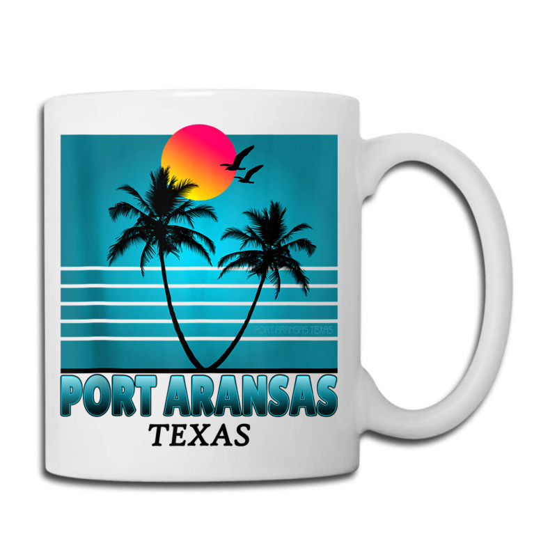 Port Aransas Texas Summer Tee Tank Top Coffee Mug | Artistshot