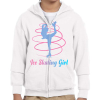 Ice Skating Dance Figure Turn 360 Degrees T Shirt Youth Zipper Hoodie | Artistshot