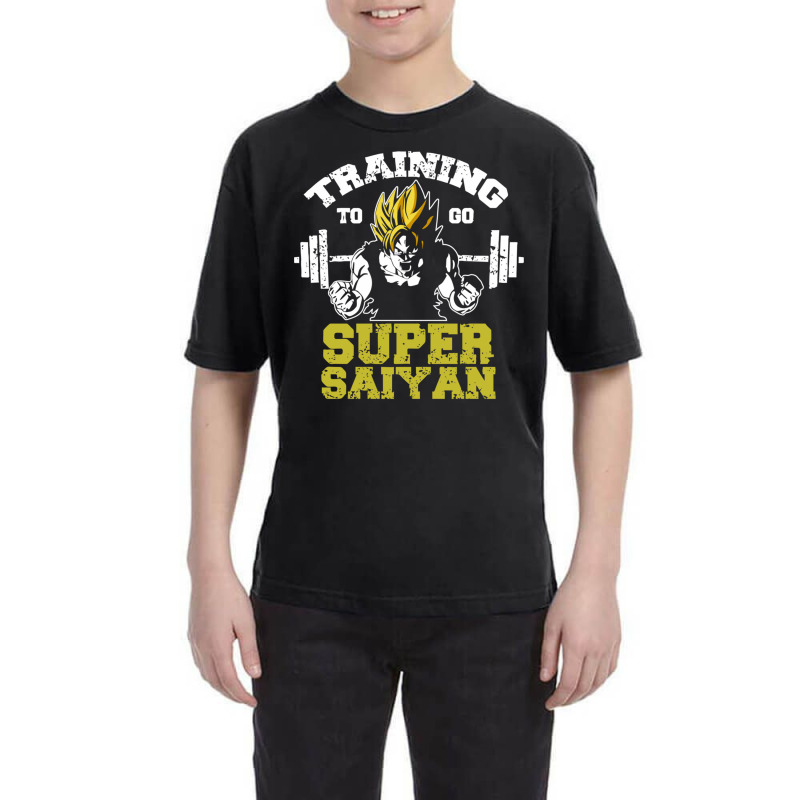 Training To Go Super Sayan   Goku Youth Tee by SANDRAWILLIAMS | Artistshot