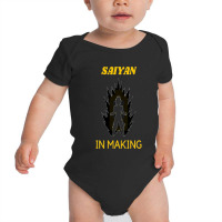 Dbz Saiyan In Making Active Baby Bodysuit | Artistshot