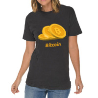 Bitcoin Digital Money Classic Vintage T-shirt | Artistshot