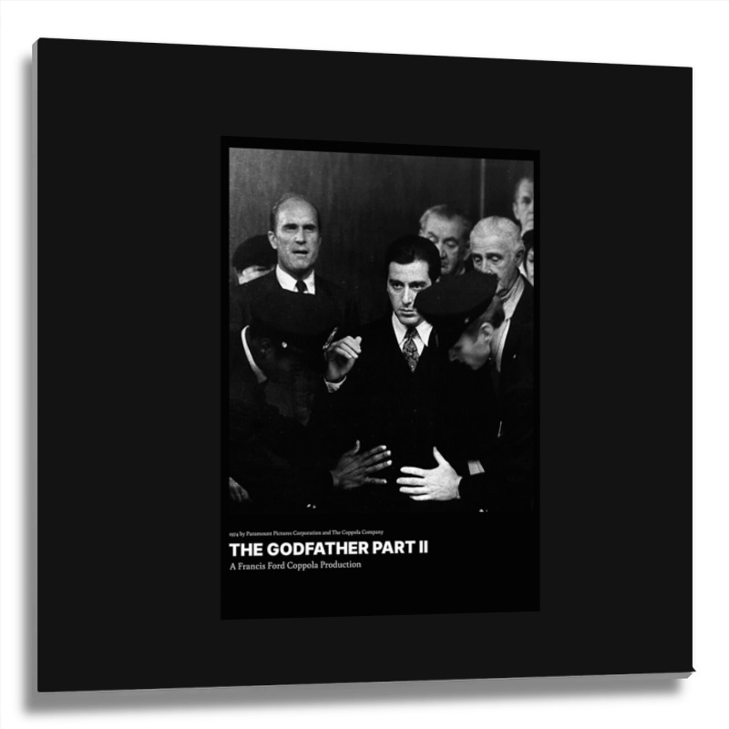 The Godfather Part 2 Film (2021) Metal Print Square | Artistshot