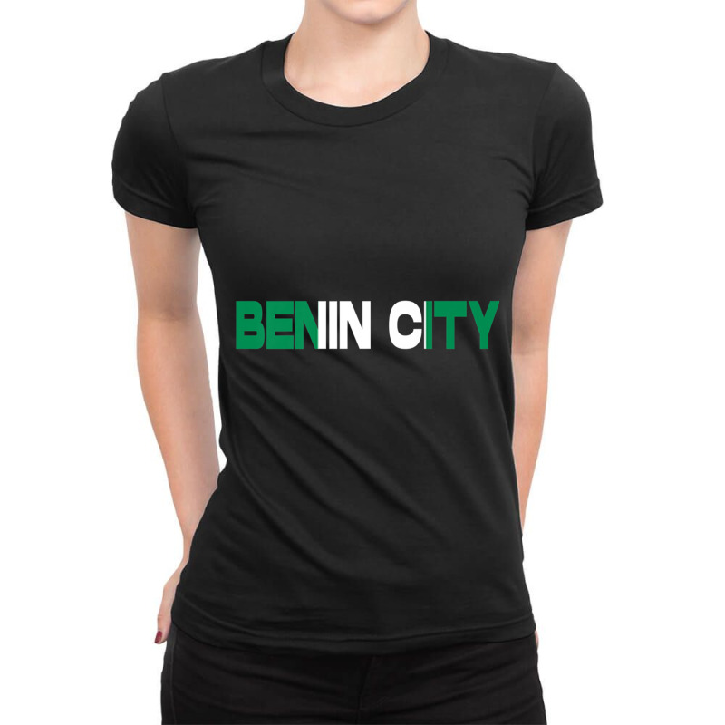 Benin City Nigeria Gift For Men, Women & Youth Premium T Shirt Ladies Fitted T-Shirt by cm-arts | Artistshot