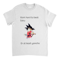 Goku And Workout Classic T-shirt | Artistshot