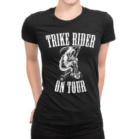 Trike Rider On Tour Ladies Fitted T-shirt | Artistshot