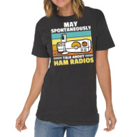 Talk About Ham Radio Amateur Ham Radio Premium T Shirt Vintage T-shirt | Artistshot