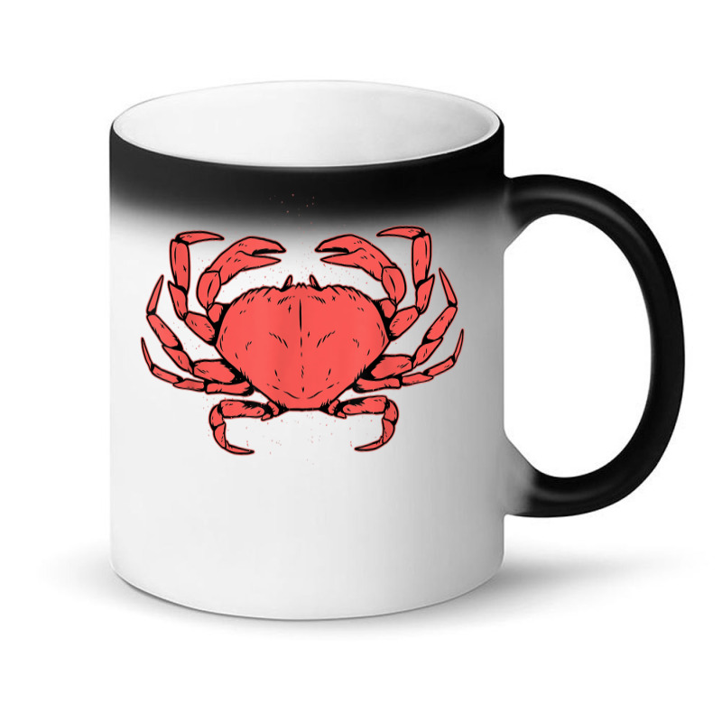 Crab Crustacean T Shirt Magic Mug | Artistshot