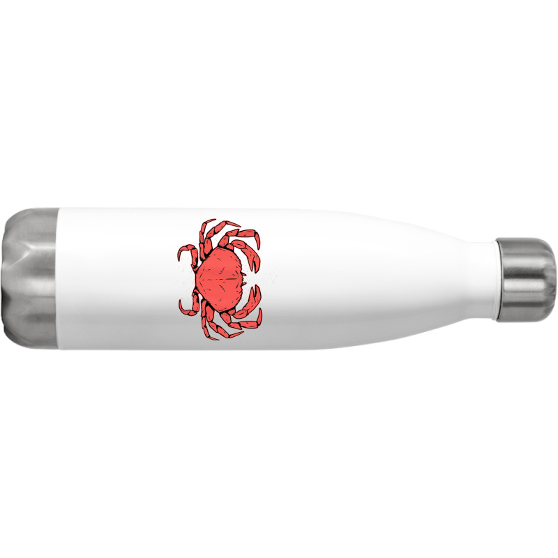 Crab Crustacean T Shirt Stainless Steel Water Bottle | Artistshot