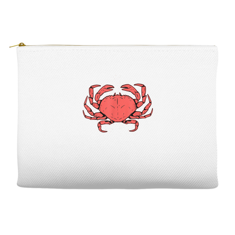 Crab Crustacean T Shirt Accessory Pouches | Artistshot