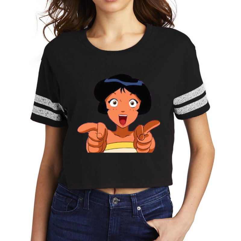 Totally Spies Alex Scorecard Crop Tee by cm-arts | Artistshot