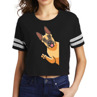 Malinois T  Shirt Malinois Dog B Elgian Shepherd Dog Scorecard Crop Tee | Artistshot