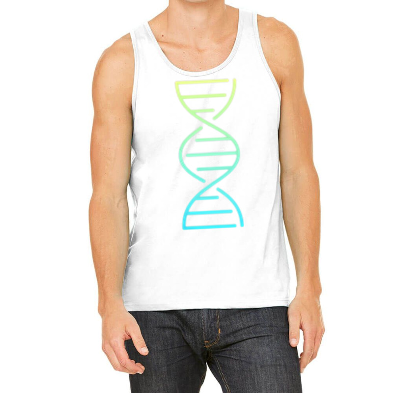 Dna Nucleic Acids Science Biology And Genetics Zip Hoodie Tank Top by cm-arts | Artistshot