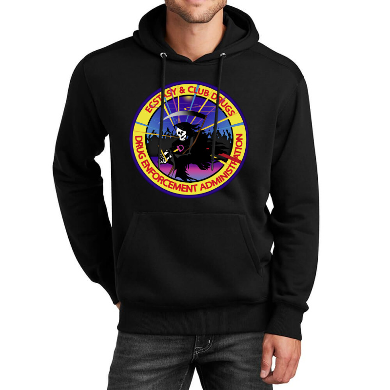 Dea Ecstasy Amp Club Drugs Reaper Unisex Hoodie | Artistshot