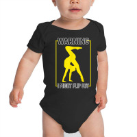 Gymnastic Warning I Might Flip Out Cartwheel Fitness Coach T Shirt Baby Bodysuit | Artistshot