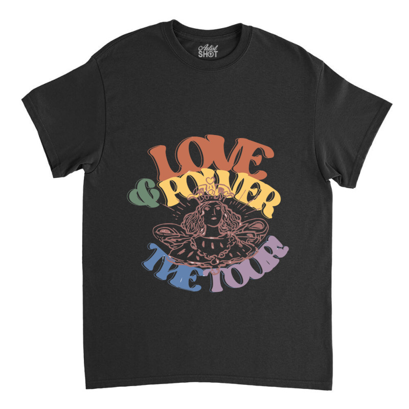 Halsey Love Amp Power Tour Classic T-shirt by cm-arts | Artistshot